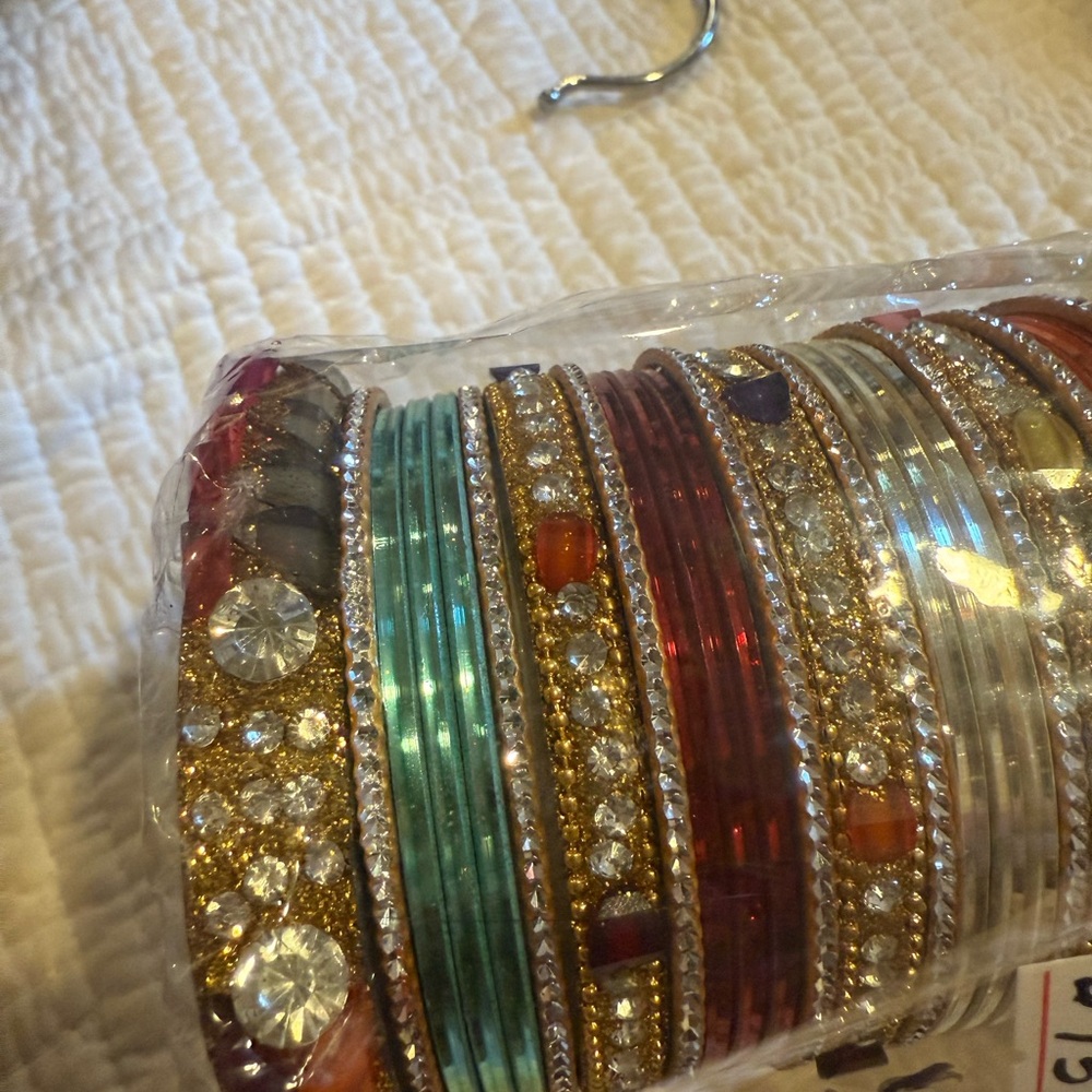Multicolor Bangle Set - Picture 2 of 5